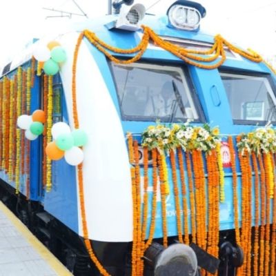 PM Modi flags off India’s first hydrogen train In Haryana
