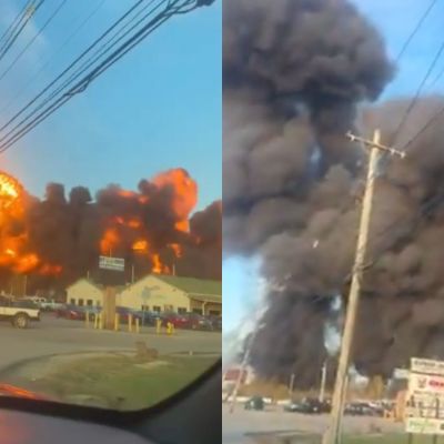 Horrifying video: UPS plane crash leaves 7 dead in Louisville, Kentucky | Al Bawaba