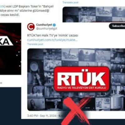 Halk TV Penalty Statement from the Directorate of Communications