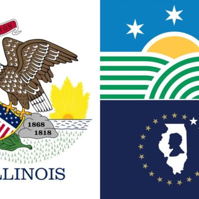 Illinois votes on a new state flag design — and chooses the current…