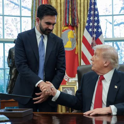 Trump And Mamdani Sitting In A Tree, K-I-S-S-I-NG