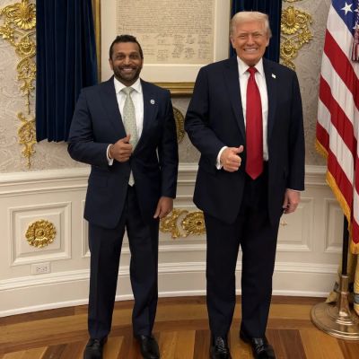 ‘Let’s take a picture’: How Trump dismissed rumours of firing FBI chief Kash Patel – WATCH