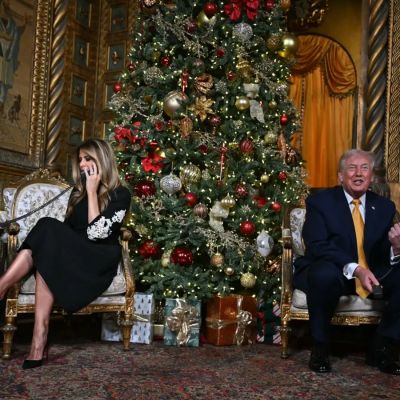 Trump’s Christmas eve call with children: ‘Bad Santa’ infiltration and pro-coal talk