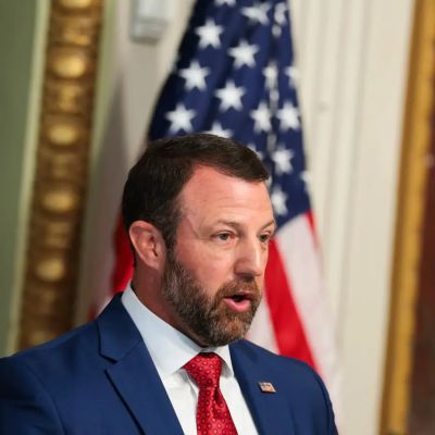 Coast Guard jet carrying DHS Secretary Markwayne Mullin makes emergency landing after engine failure