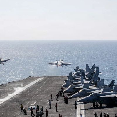 US and Iran target infrastructure as strait shipping comes under further attack