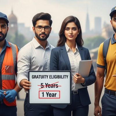 New Labour Codes: Gratuity Eligibility Period For Workers Reduced To 1 Year Vs 5 Years Earlier