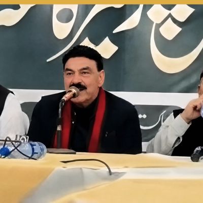 Who is Sheikh Rasheed Ahmed? Ex-Pakistan minister shares stage with LeT terrorists, calls himself Hafiz Saeed’s ‘slave,’ threatens India, what exactly did he say?