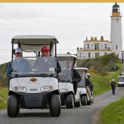 Natalie Harp ‘seen running after Trump’s golf cart’ in viral photo? Here’s what exactly happened and why she is facing backlash