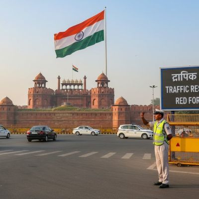 Independence Day 2026: Delhi traffic advisory for Red Fort; check road closures, diversions – CNBC TV18