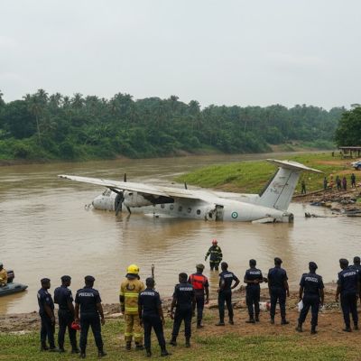 Military aircraft with 32 people on board crashes in southern Nigeria – CNBC TV18