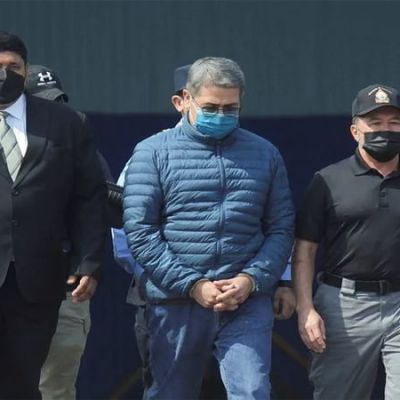 Honduran ex-president returns home after Trump pardon