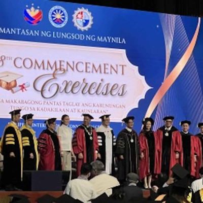 Marcos receives PLM’s highest honorary degree, urges grads to serve PH