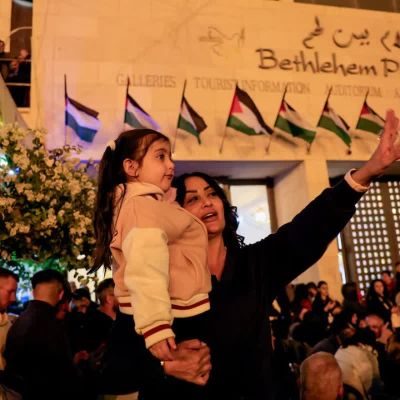Bethlehem's Christmas tree returns as Palestinians seek hope