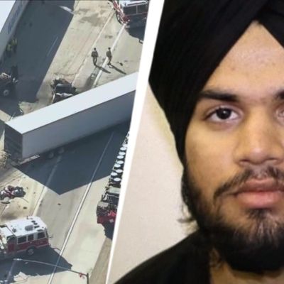 Video: Indian trucker high on drugs goes on ramming spree in US