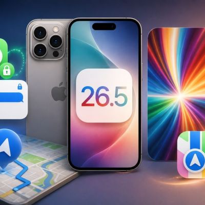 Apple iOS 26.5 Features: RCS Messaging, New Pride Wallpaper And Smarter Apple Maps — Check All Details