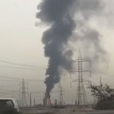 (VIDEO) Iranian Drones Strike Fuel Depot at Kuwait International Airport, Sparking Fire Amid Regional War