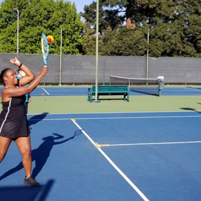Blind Elk Grove woman competes in international tennis competition in Italy