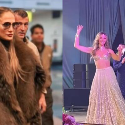 Netra Mantena-Vamsi Gadiraju wedding: Jennifer Lopez arrives in India
