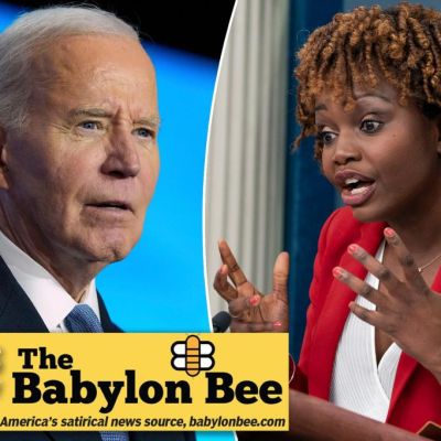 Best of the Babylon Bee: Karine Jean-Pierre insists Joe Biden is…