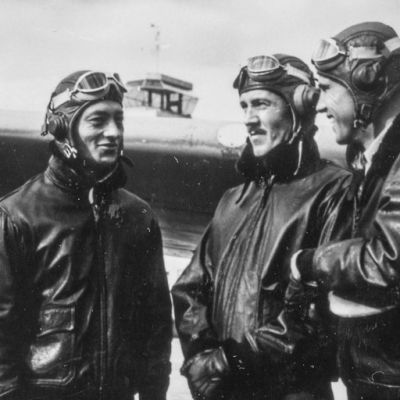 When frat bros defended the flag - at Guadalcanal