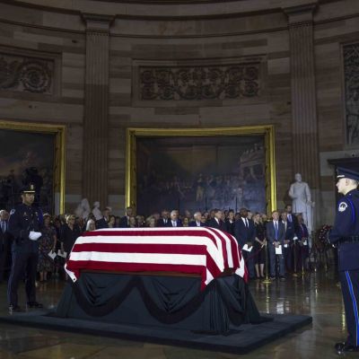In a day of tributes, Lindsey Graham is remembered as a tireless Washington mainstay Img
