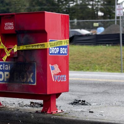 Ballots set on fire in three states as Election Day approaches
