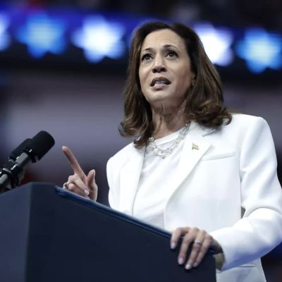 Kamala Harris’ lead in blue state halved by Donald Trump: poll