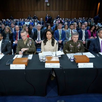 Watch Live: Tulsi Gabbard, Kash Patel, John Ratcliffe Testify on Global Threats