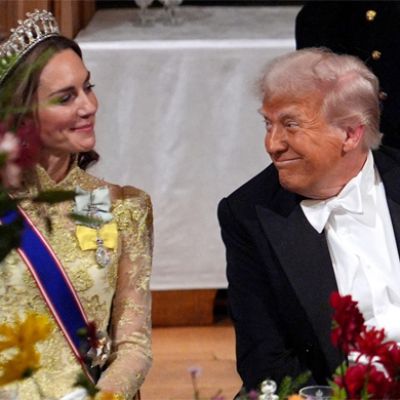 Kate steals the show donning ‘Lover’s Knot’ tiara for Trump banquet