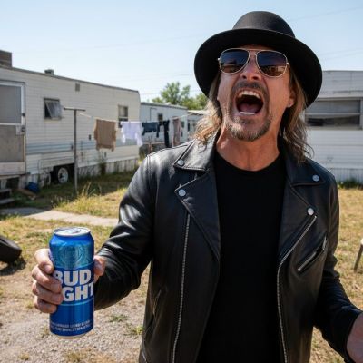 Turning Point USA Counters Super Bowl’s Global Pop Icon with Guy Who Yells at Beer Cans