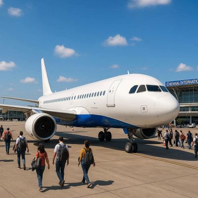 India: Private Airline Flight Faces Cracked Windshield Incident Before Safe Landing in Chennai