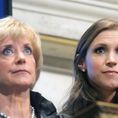 Clips of Linda McMahon taking violent wrestling slams from massive WWE giants spread amid Trump cabinet pick