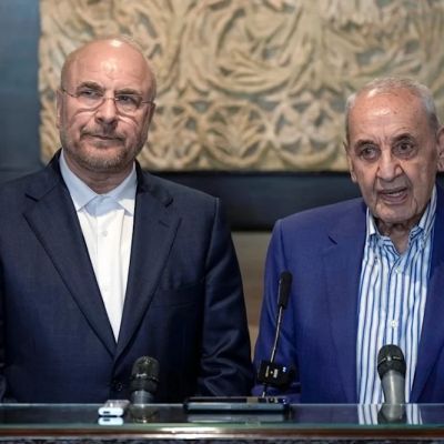 Speaker Berri Discusses with Ghalibaf Latest Developments of US-Iran MoU pertaining to Israeli Withdrawal from South Lebanon – Al-Manar TV Lebanon