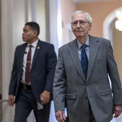 McConnell speaks to Republican leaders as speculation swirls about his health, remains hospitalized