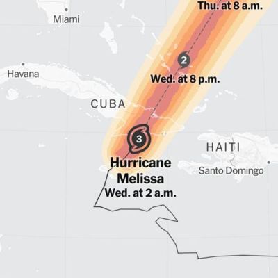 Tracking Hurricane Melissa