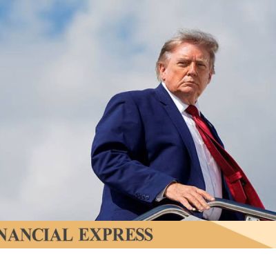 Iran’s state media mock Trump over airplane switch, meme shows him hiding in a catering truck