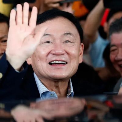 Former Thai Prime Minister Thaksin Shinawatra says he has been acquitted of royal defamation