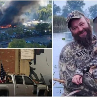 Four killed as gunman drives into Michigan church, opens fire and sets building ablaze