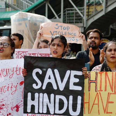Minority Leaders in Bangladesh Protest Arrest of Hindu Youth Demand Immediate Release