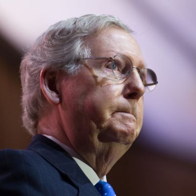 Turns out maybe Mitch McConnell really is dead