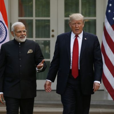 Trump says PM Modi is unhappy with him due to tariff, seeks early Apache delivery