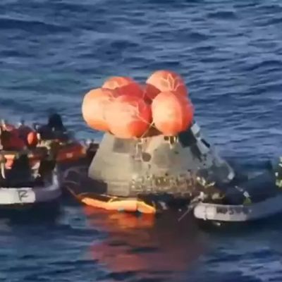 Four astronauts return after historic lunar flyby, NASA now eyes landing on moon
