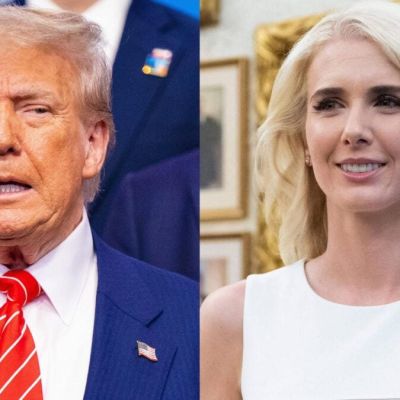 Donald Trump Trolled As Images Of His Blonde Aide Sprinting After His Golf Cart Hit The Internet