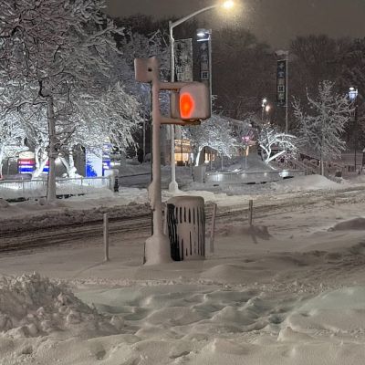 Blizzard brings US northeast to standstill as 54 million brace for severe storm