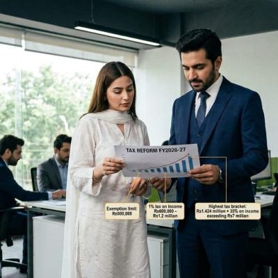 New tax slabs for salaried persons in Pakistan as FY2026-27 begins