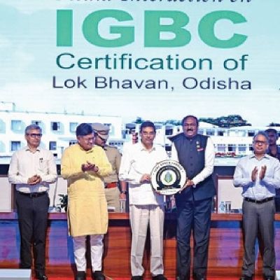 Odisha Lok Bhavan first in country to secure Platinum certificate for green campus