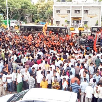 Maddur tense as Ganesha idol immersion turns violent – Star of Mysore