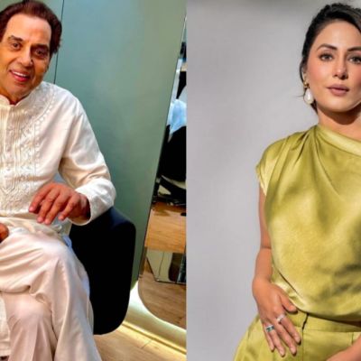 Amid Dharmendra’s Health Concerns, Hina Khan Drops Throwback Gem With Bollywood’s He-Man
