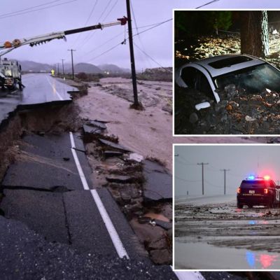 Powerful holiday storm lashes California, brings flash floods as…