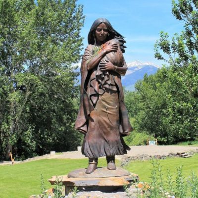 Sacagawea’s western adventure alongside Lewis and Clark is being reprised once again